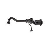 Above Wall Mounted Bathroom Faucet Less Handles