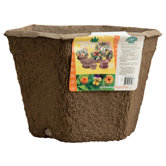 12" X 10" Hexagon Fiber Planter