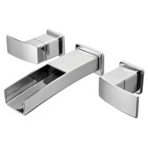 Kenzo Wall Mounted Bathroom Faucet with Double Handles