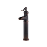 Ashfield Single Hole Vessel Faucet with Single Scroll Handle