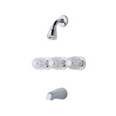 01 Series Dual Control Tub and Shower Faucet