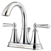 Saxton Double Handle Centerset Bathroom Faucet