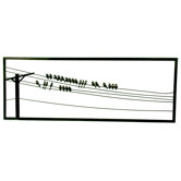 Birds On A Wire Decorative Wall Hanging