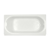 Princeton Above-Floor Bath Tub with Luxury Ledge and Integral Overflow