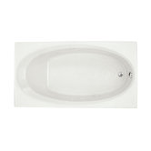 Evolution Oval Bath Tub in White