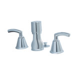 Tropic Double Handle Vertical Spray Bidet Faucet