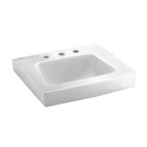 Roxalyn Concealed Carrier Arm-Mounted Bathroom Sink