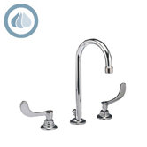 Monterrey Spout Lever Handle Widespread Kitchen Faucet