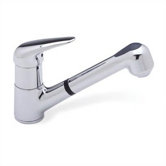 Advance Single Handle Single Hole Kitchen Faucet with Pull-Out Spray