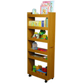 Oak Thin Man Pantry Cabinet