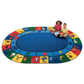 Printed Blocks of Fun Kids Rug