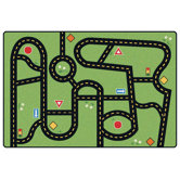 Printed Drive and Play Kids Rug