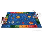 Printed Milky Play Literacy Kids Rug