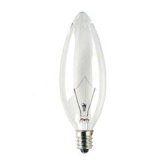 10W Krystal Touch Torpedo B8 Chandelier Bulb in Bright White