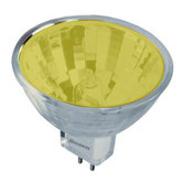 20W Bi-Pin MR11 Halogen Bulb in Yellow