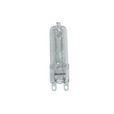 40W Clear Halogen Line Voltage G9 Flat Pin Bulb