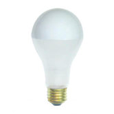 100W Inside Frost Half Chrome A21 A Shape Bulb