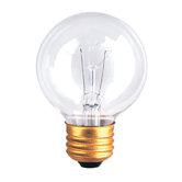 G19 Medium Base Globe Light Incandescent Bulb
