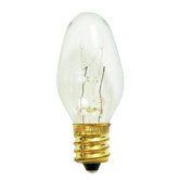 4W C7 Christmas Light in Clear