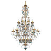 The Rose 24 Light Chandelier