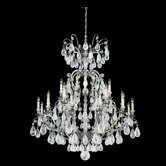 Versailles Rock Crystal 25 Light Chandelier