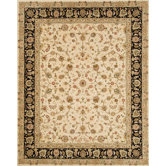 Silk Pearl Beige/Black Rug