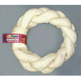 Braided Donut Chew Dog Treat
