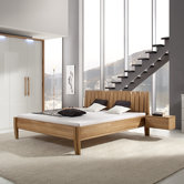 Bett "Piano" in Wildeiche