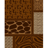 Landscapes Safari Brown Rug
