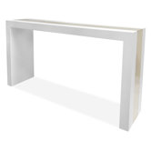 Lacquer Laminate Console Table