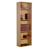 Heirloom 73.5" H Bookcase in Oak Veneer