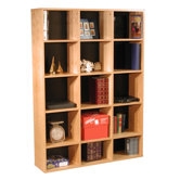 Modular Real 65.5" H Organizer in Oak Wood Veneer