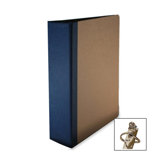 Recycled Binder, D-Ring, 3", 10-3/4"x12", Blue
