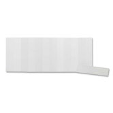 Tab Inserts, Blank, 3-1/2", 100 Insertsper Pack, White