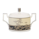 Twilight Meadow 11.5 oz. Sugar Bowl with Lid