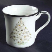 Palace Christmas Platinum 12 oz. Accent Mug