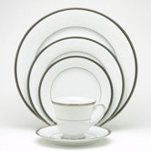 Regina Platinum 5 Piece Place Setting