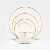 Golden Wave 5 Piece Place Setting with Box