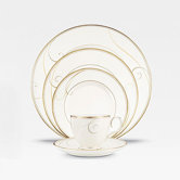 Golden Wave Dinnerware Set