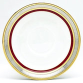 Ruby Coronet 6" Saucer