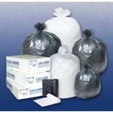 4 Gallon High Density Can Liner in Clear