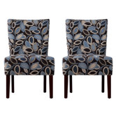 Dunley Fabric Slipper Chair (Set of 2)