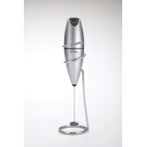 Silver Oval Frother with Stand