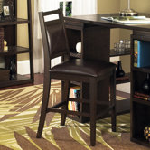 Malbec Counter Height Dining Chair in Multi-Step Cherry