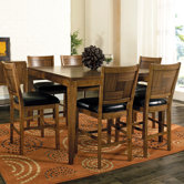 Luxor 7 Piece Counter Height Dining Set