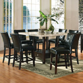 Monarch 9 Piece Counter Height Dining Set