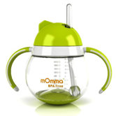 Momma Straw Cup with Dual Handles