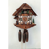 15.5"  8-Day Movement Cuckoo Clock with Beer Drinkers