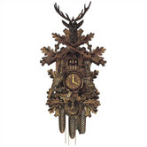 30" Traditional 8-Day Movement Cuckoo Clock with Deer