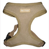 Ultra Comfort Mesh Dog Harness Vest in Tan